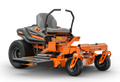 Orange Ariens zero-turn lawn mower on a white background